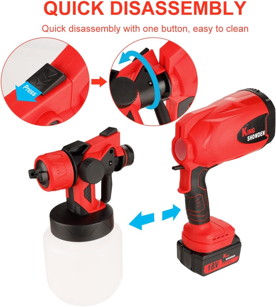 ماكينة رش دهان شحن بطارية وشاحن