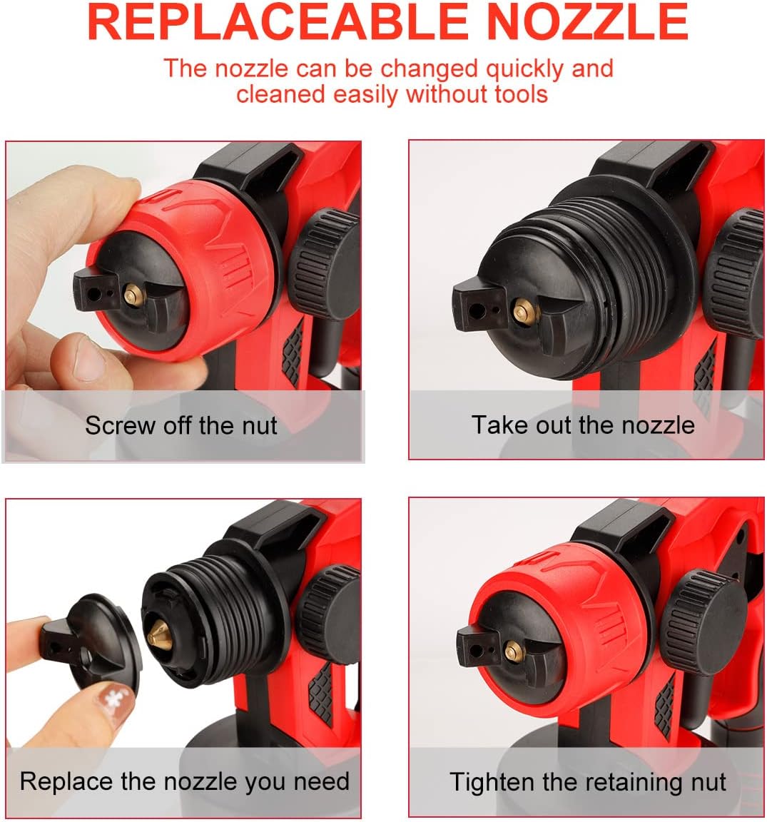 ماكينة رش دهان شحن بطارية وشاحن