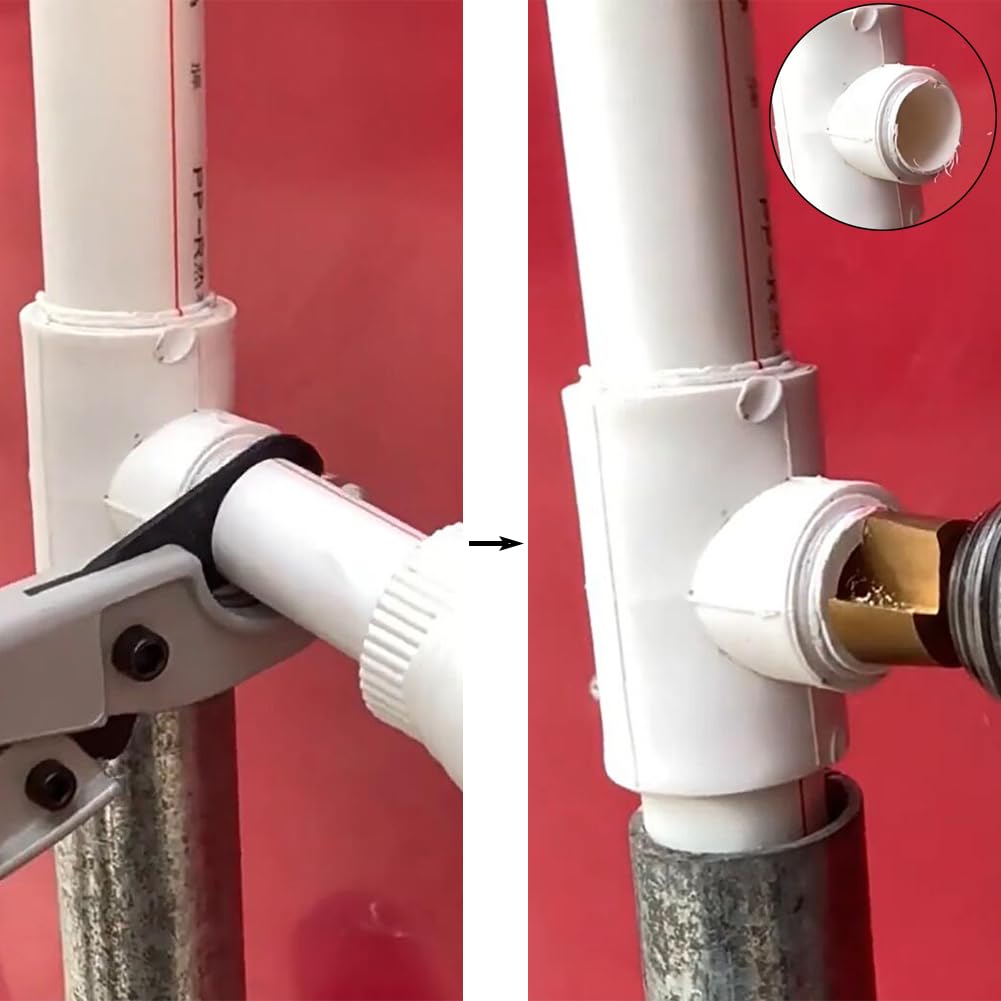 طقم راسيات توسيع وحفر مواسير البلاستيك 3قطع