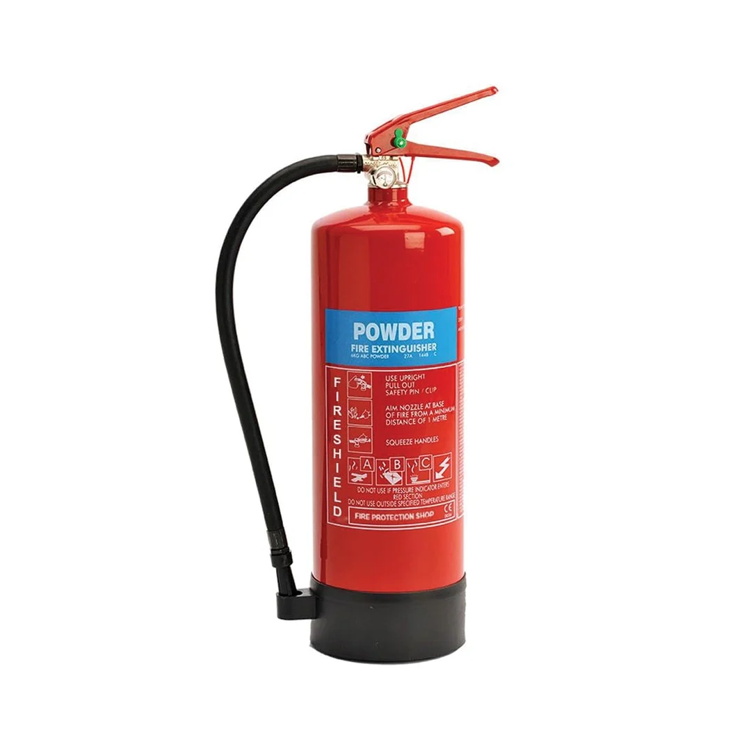 طفاية حريق بودرة سعة 9كغ