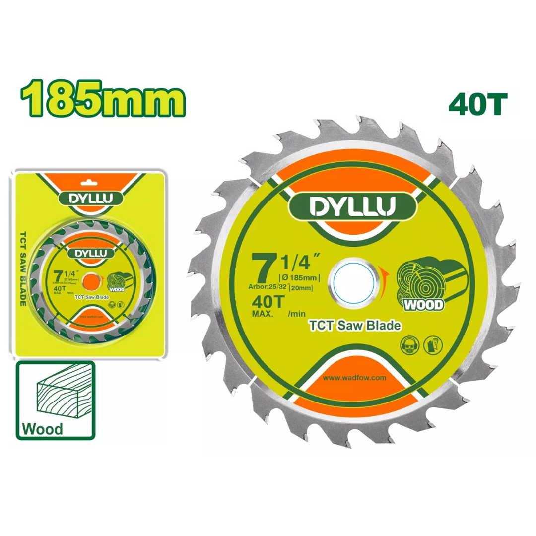 دسك قص خشب 185 mm ديلو
