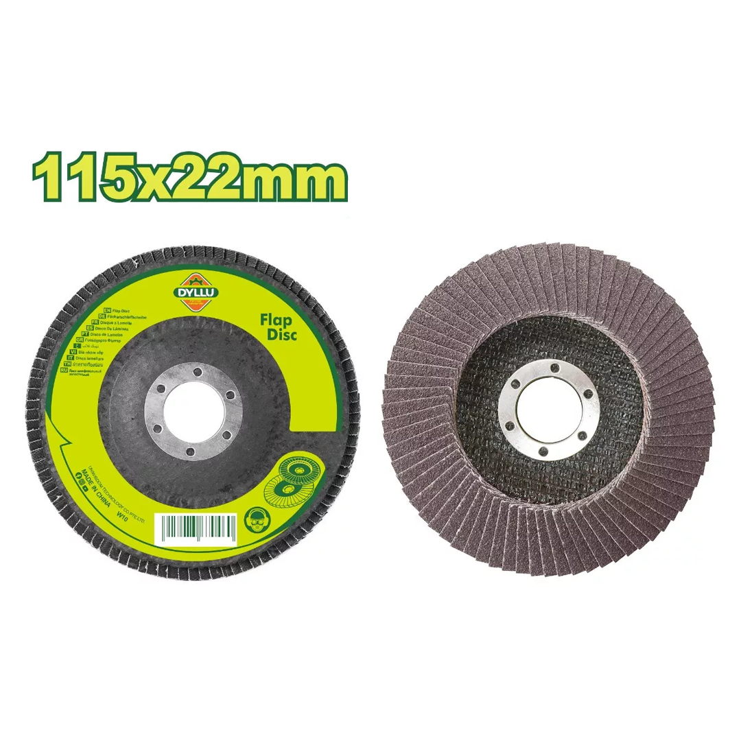 قرص فيبر 115*22mm p80 ديلو